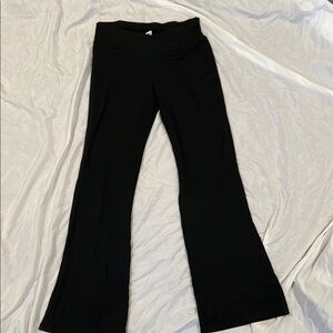 Black Flared Pants